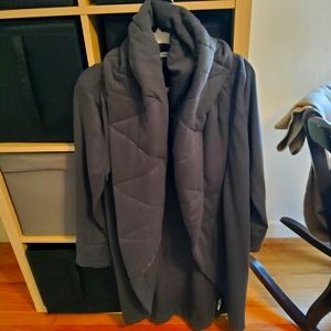 Young Fabuous & Broke shawl hooded fleece coat